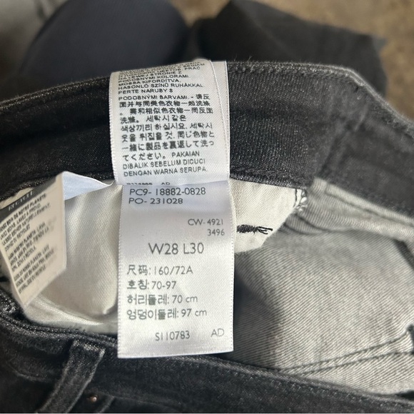 Levi’s 721 High Rise Skinny Jeans - Midnight Gaze - Black - Picture 9 of 9